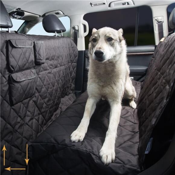 XXLExtra Wide (63”)&Extra Long(94”)with Floor Coverage Dog Seat Cover for Trucks - Picture 3 of 8